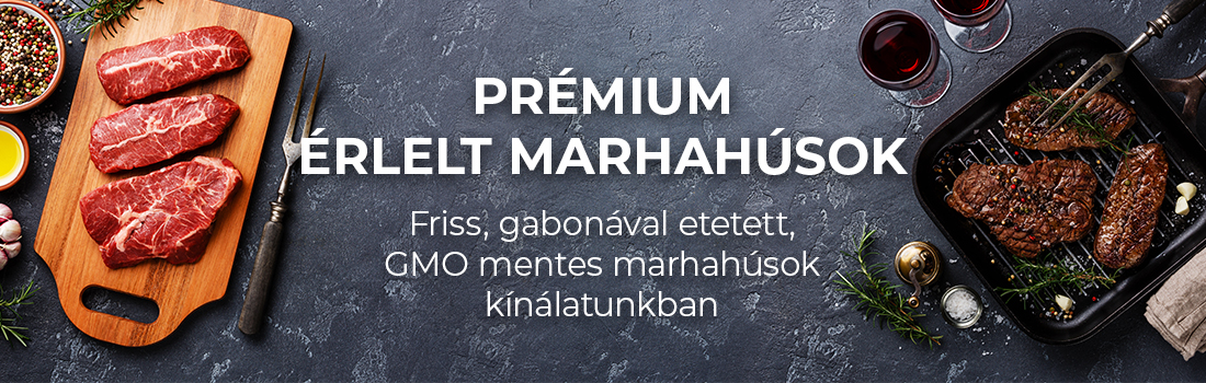 Érlelt marhahús kínálatunk