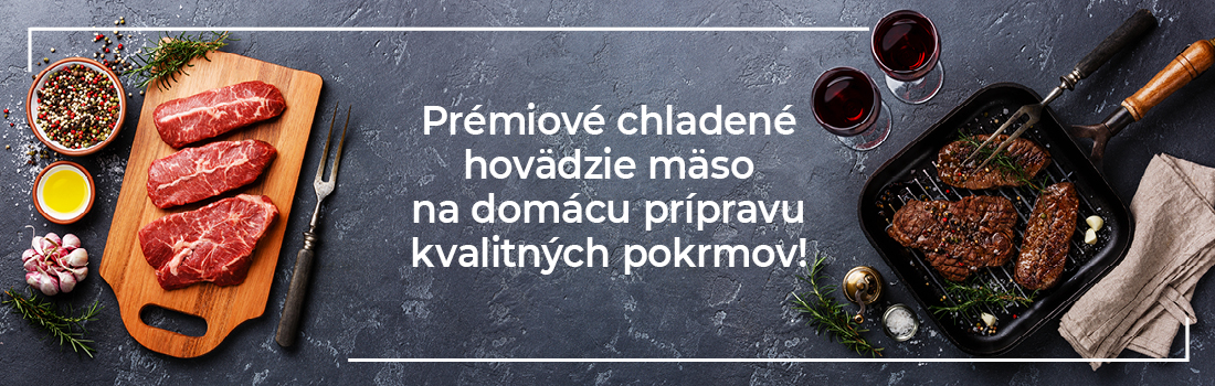Hovädzie mäso za výhodné ceny!