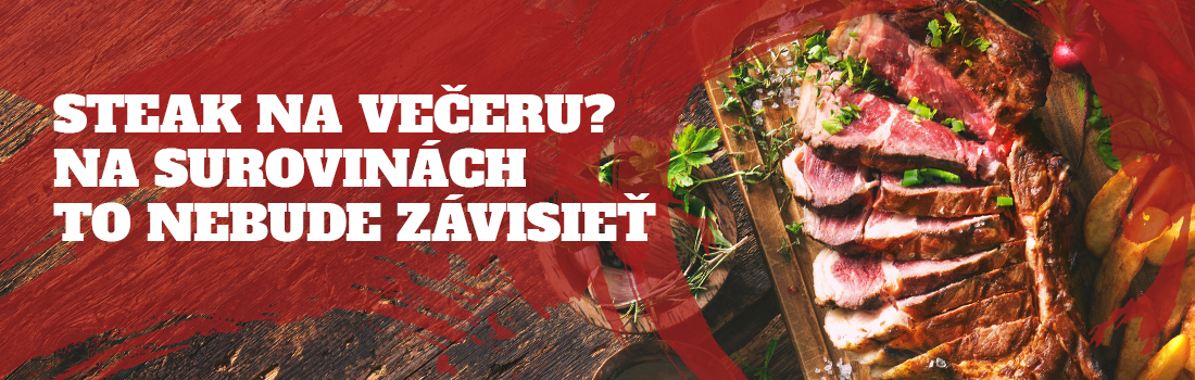 Prémiové hovädzie steaky