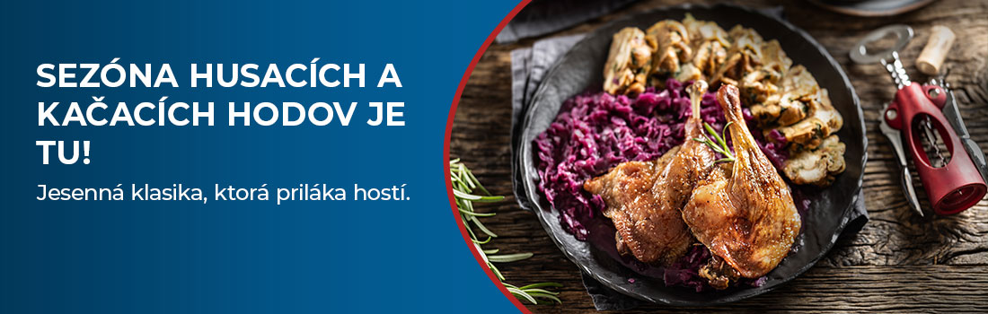 Husacie a kačacie hody – TOP októbrová sezóna