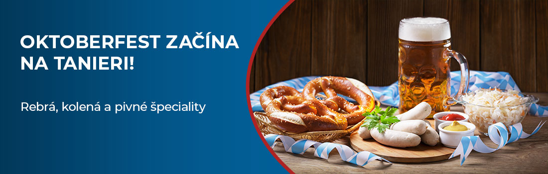 Oktoberfest – kolená, rebrá a pivné menu