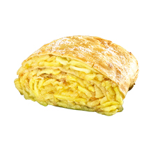 Apfelstrudel fertig gebacken Dinghartinger  